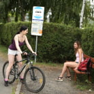 Lexi Rain in 'Hitching A Ride To A Lesbian Adventure'