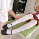 Lucy Heart in 'School Girl Checkup'