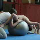 Eveline Dellai in 'Eveline's Wrestling Mat'