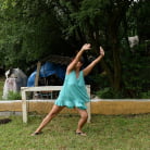 Livia in 'Nude Soccer'