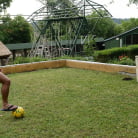 Livia in 'Nude Soccer'