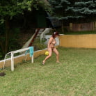 Livia in 'Nude Soccer'