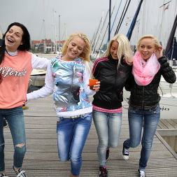 Four Babes On A Boat